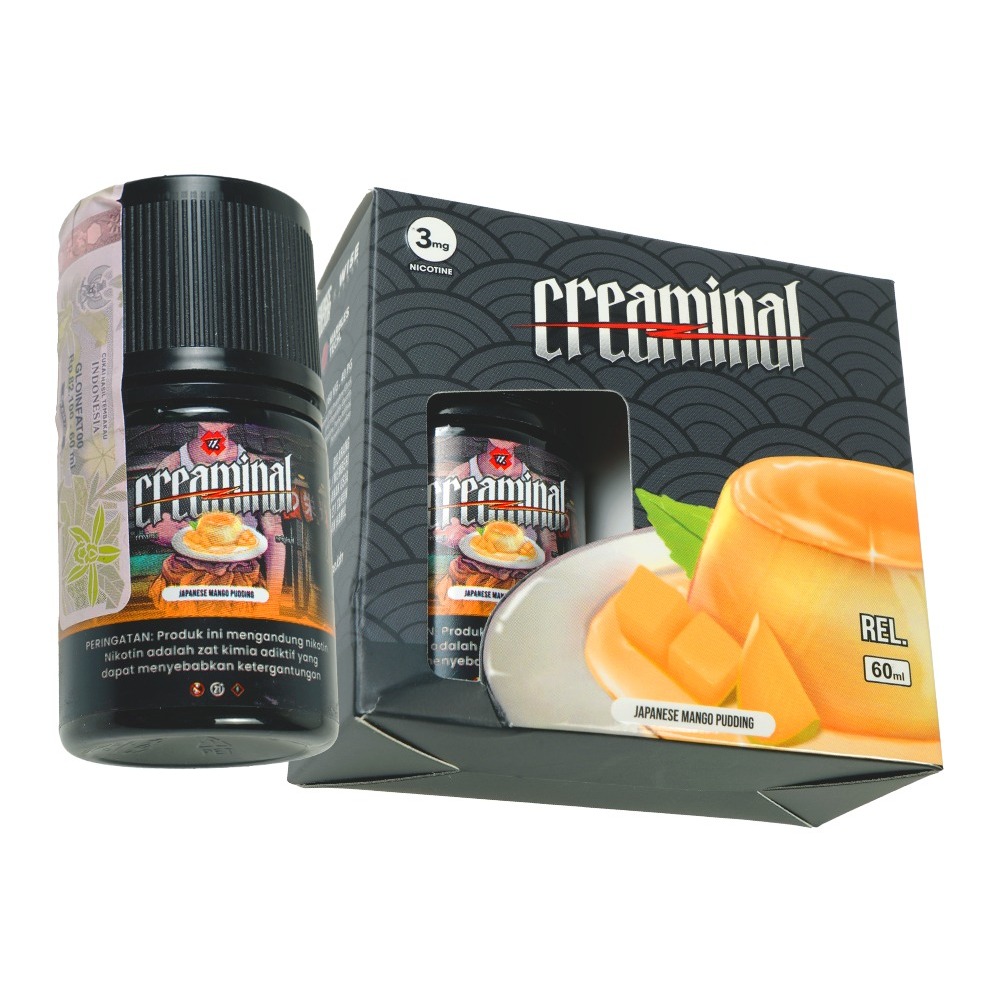 CREAMINAL - JAPANESE PUDING MANGO 60ML