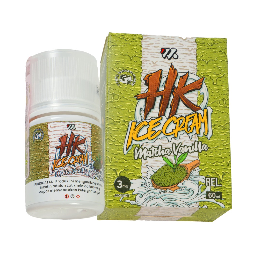 HAPPI KRUNCH ICE CREAM - MATCHA VANILLA 60ML