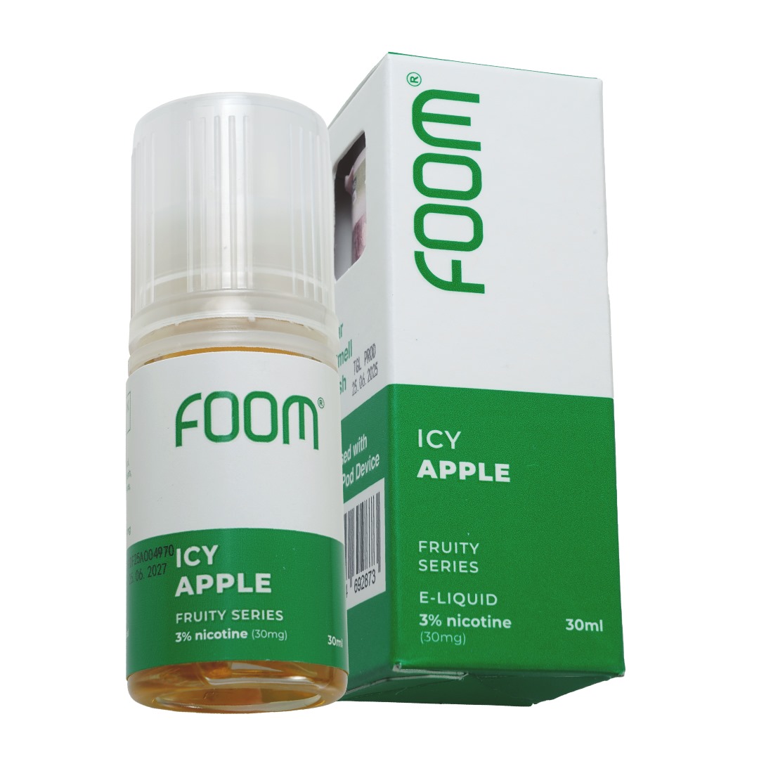 FOOM – ICY APPLE 30ML – 30MG