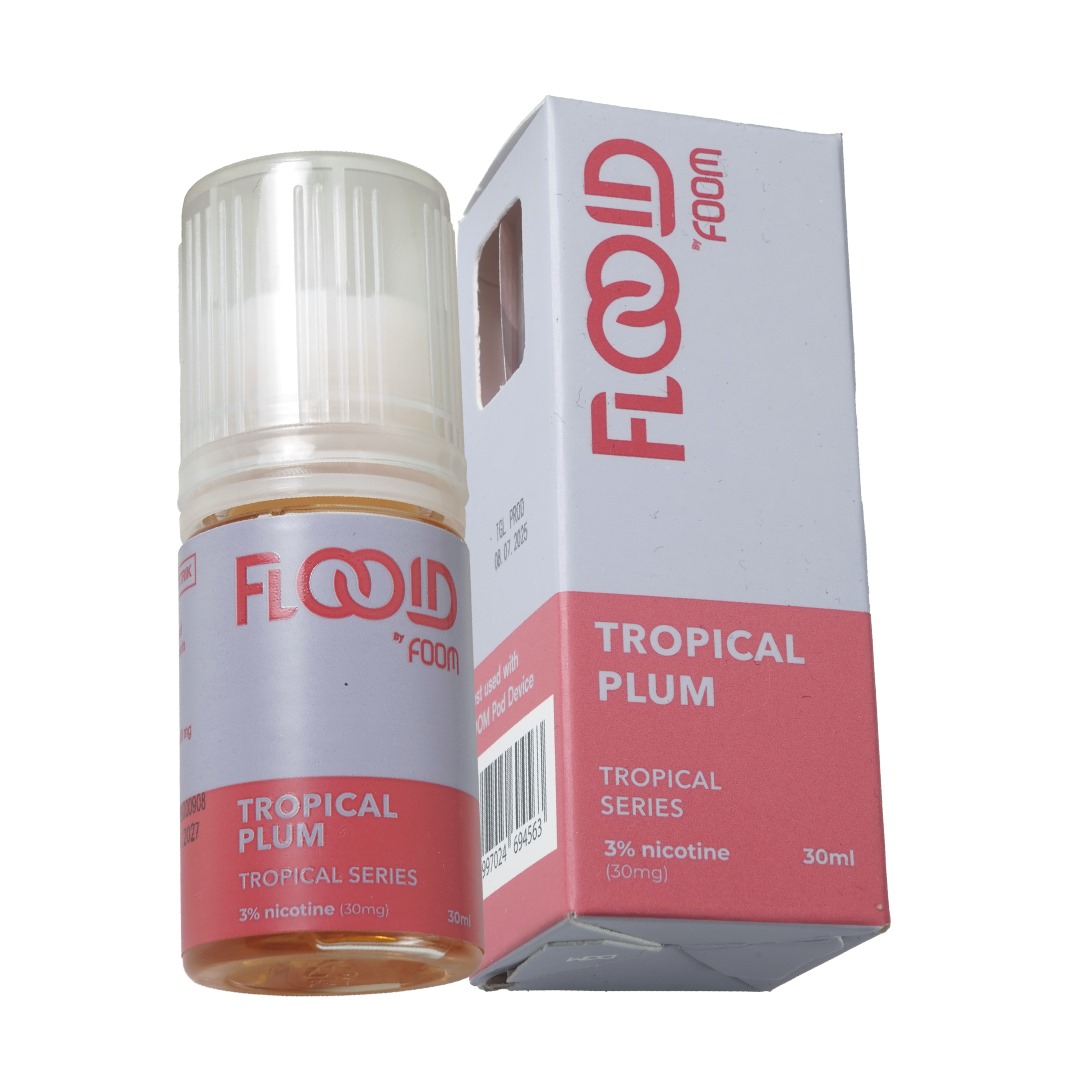 FOOM FLOOID – TROPICAL PLUM 30ML – 30MG