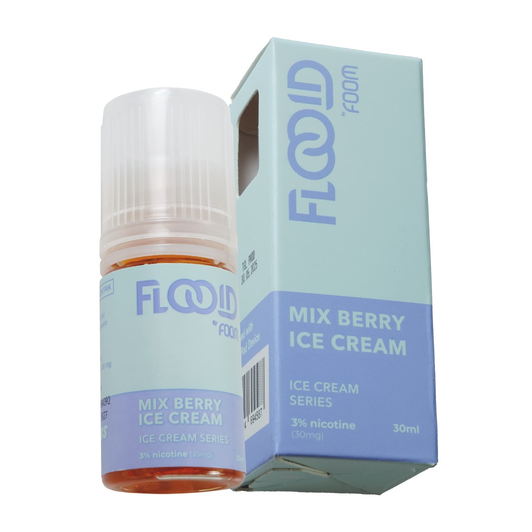 FOOM FLOOID – MIX BERRY ICE CREAM 30ML – 30MG
