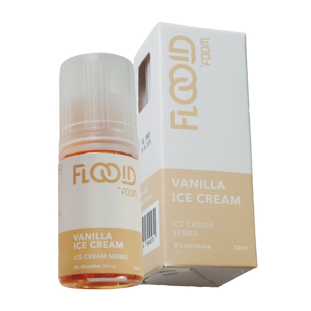 FLOOID FOOM – VANILLA ICE CREAM 30ML – 30MG