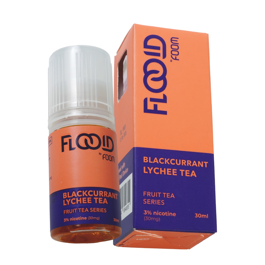FOOM FLOOID – BLACKCURRANT LYCHEE TEA 30ML – 30MG