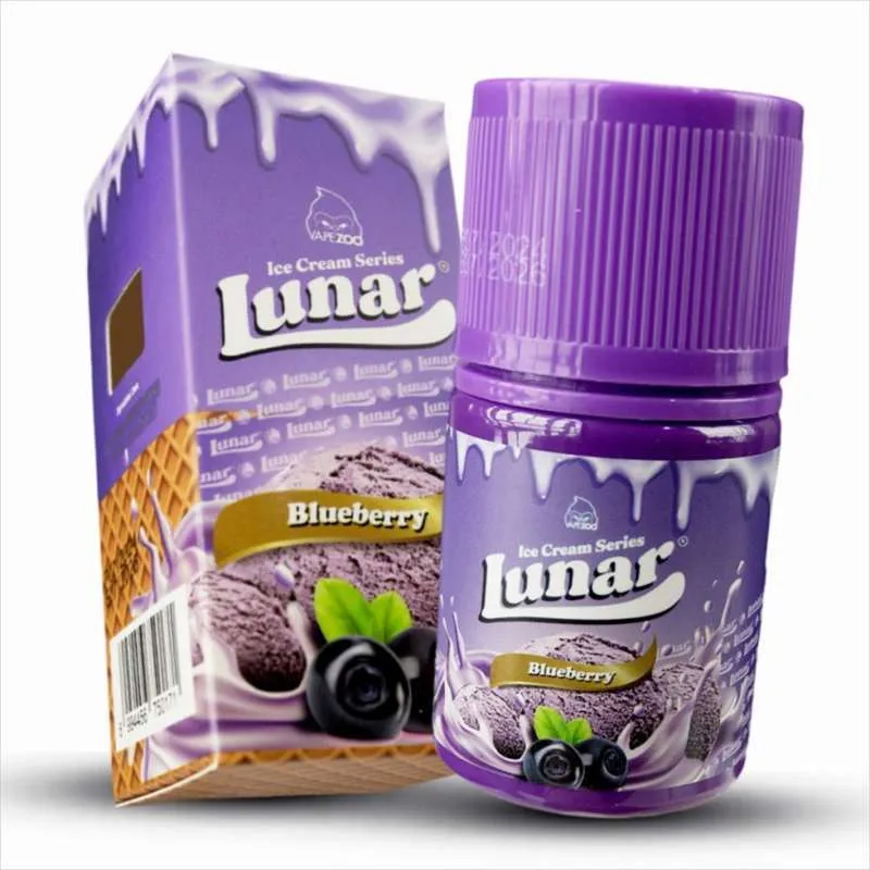 LUNAR ICE CREAM SERIES - BLUEBERRY ICE CREAM 60ML