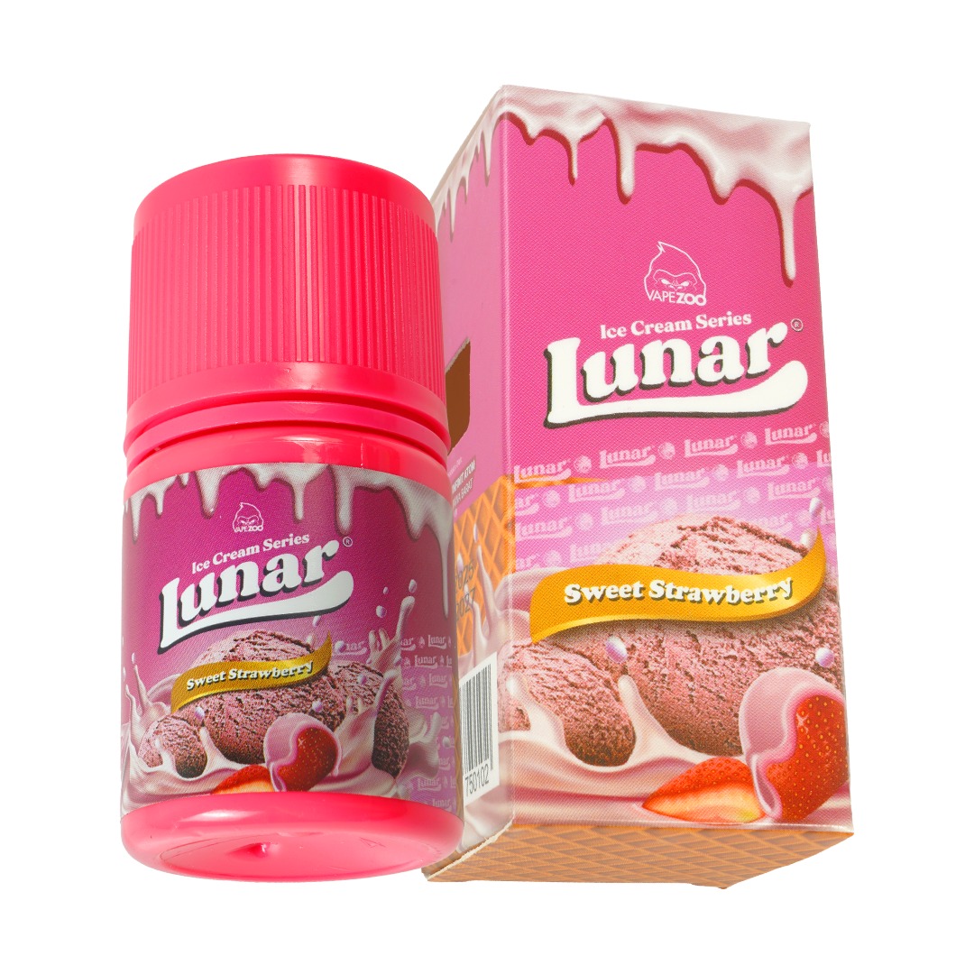 LUNAR ICE CREAM SERIES - STRAWBERRY ICE CREAM 60ML