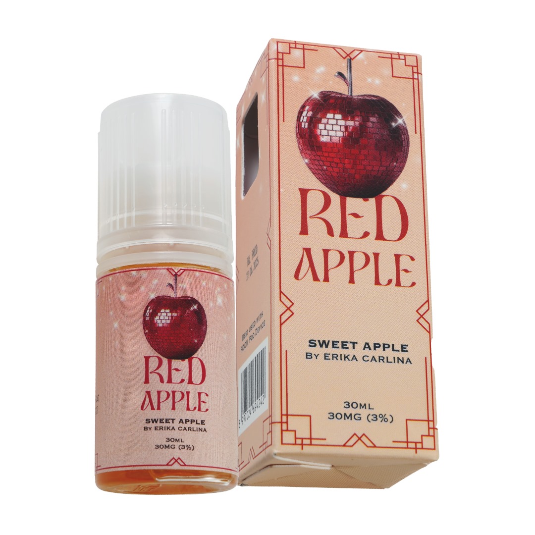 FOOM X ERIKA CARLINA – RED APPLE 30ML – 30MG