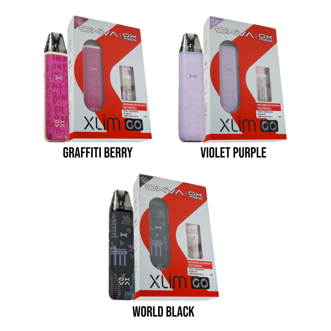OXVA XLIM GO BUNDLE KIT – NEW COLORS
