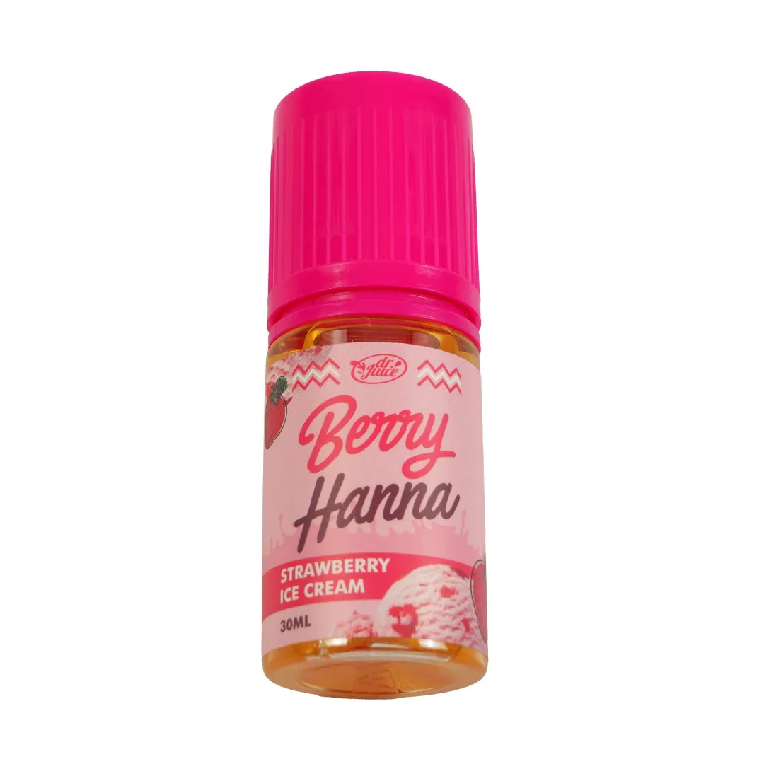 BERRY HANNA PF – STRAWBERRY ICE CREAM 30ML – 15MG