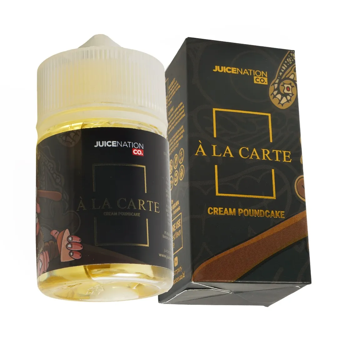 A LA CARTE – CREAM POUNDCAKE 60ML 3MG
