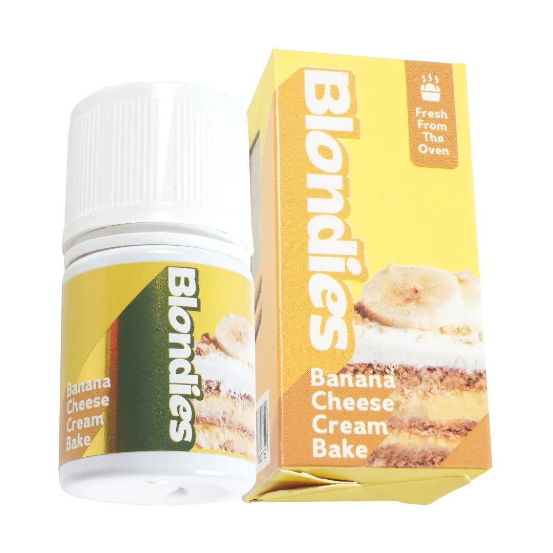 BLONDIES V2 – BANANA CHEESE CREAM BAKE 60ML 3MG