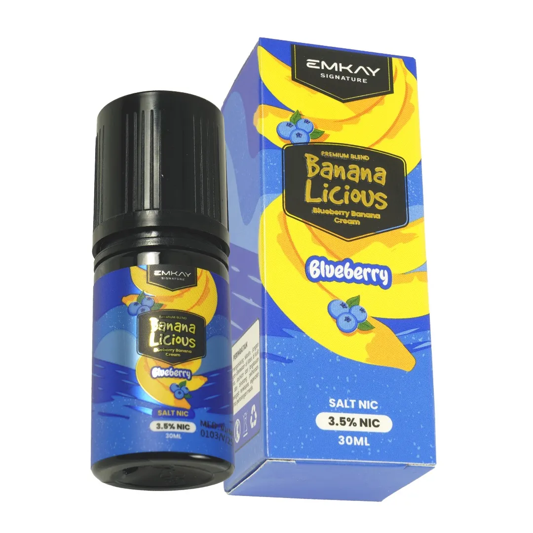 BANANALICIOUS SALT – BLUEBERRY BANANA CREAM 30ML – 35MG
