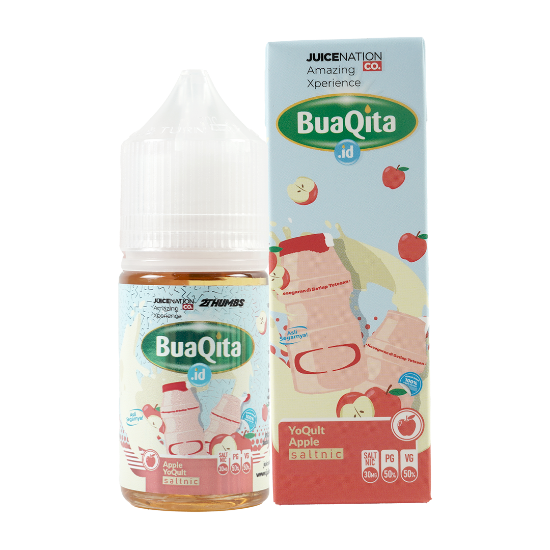 BUAQITA SALT – YOQULT APPLE 30ML – 30MG