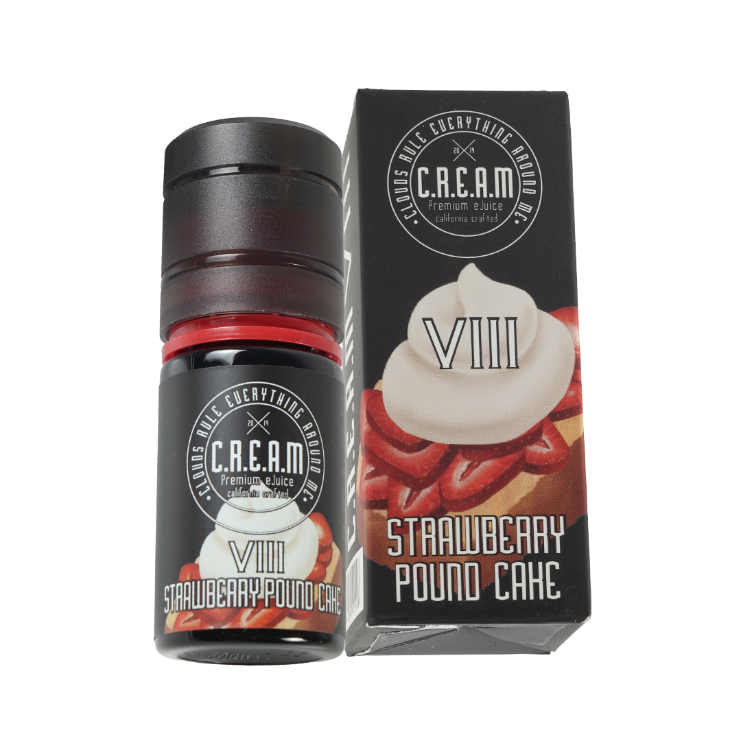 EJM CREAM VIII - STRAWBERRY POUND CAKE SALTNIC 30MG